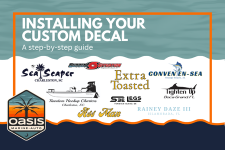 Installing Your Custom Marine Vinyl Decal: A Step-by-Step Guide