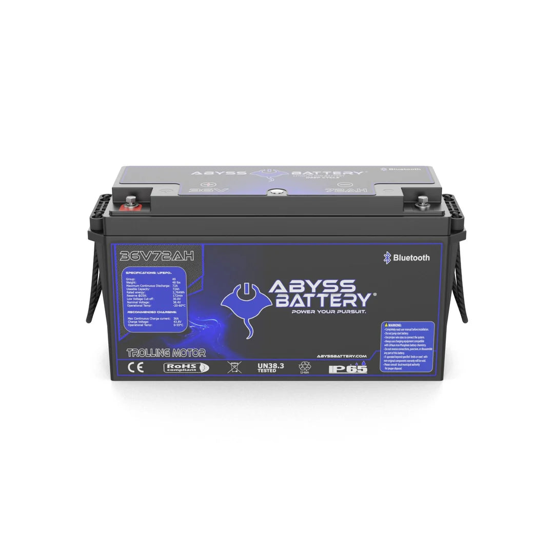 ABYSS® 36V 72Ah Lithium Trolling Motor Battery